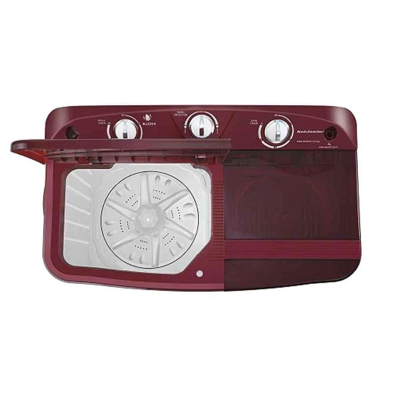 Kelvinator 6.5kg Cherry Red Top Loading Semi Automatic Washing Machine with Rust Free Body, KWS-A650CR(OPEN BOX) Kelvinator 6.5kg Cherry Red Top Loading Semi Automatic Washing Machine with Rust Free Body, KWS-A650CR(OPEN BOX)